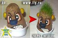 Необычный сувенир с волосами