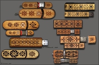 Прорезная береста