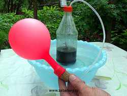 Как надуть шарик водородом в домашних условиях