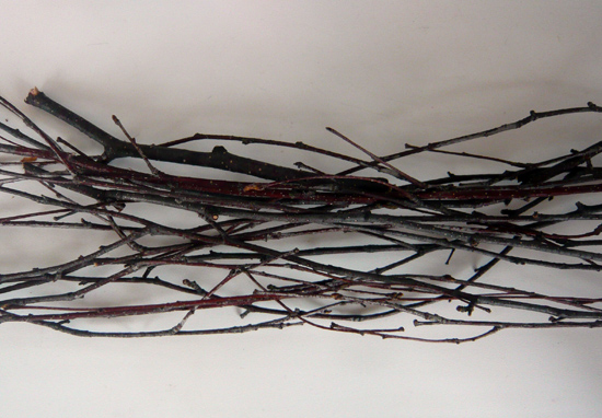 Винтажные бабочки из мешковины Винтажные бабочки из мешковины