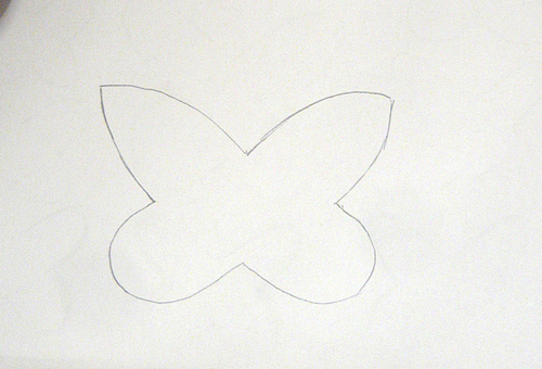 Винтажные бабочки из мешковины Винтажные бабочки из мешковины