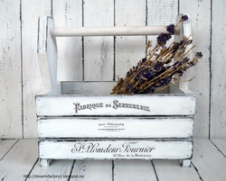 Винтажное преображение мебели при помощи распечатки на принтере