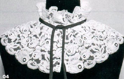 Воротники из кружева. Шьем сами