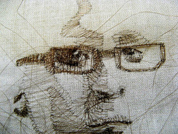 Вышивка локонами. Редкие рукоделия