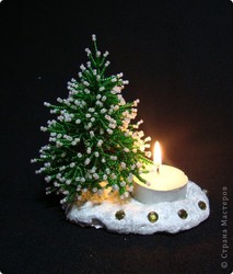 Елочка из бисера