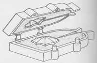 Изготовление формы для броши