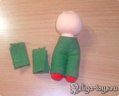 Мастер-класс по маленькой текстильной кукле Гномику Мастер-класс по маленькой текстильной кукле Гномику