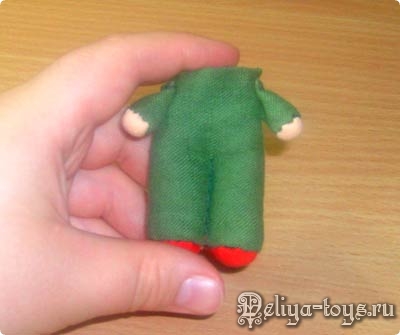 Мастер-класс по маленькой текстильной кукле Гномику Мастер-класс по маленькой текстильной кукле Гномику