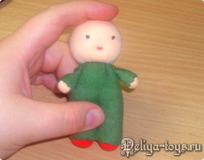 Мастер-класс по маленькой текстильной кукле Гномику Мастер-класс по маленькой текстильной кукле Гномику