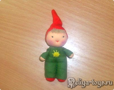 Мастер-класс по маленькой текстильной кукле Гномику Мастер-класс по маленькой текстильной кукле Гномику