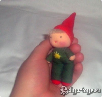 Мастер-класс по маленькой текстильной кукле Гномику Мастер-класс по маленькой текстильной кукле Гномику