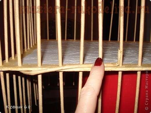 Мастер-класс по плетению из газет. Поднос с фанерным дном