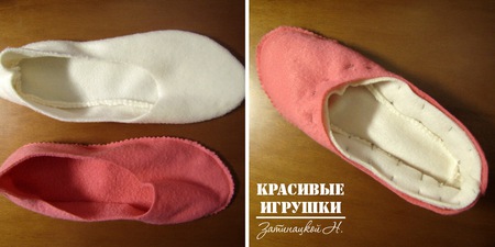 Мастер-класс по пошиву тапочек