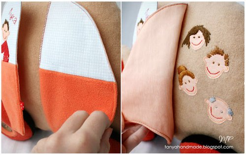 Машинка-подушка и игрушка-развивайка для малышей. Выкройка