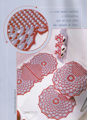 Подборка вязанных комплектов для ванной