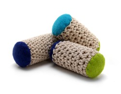 Игрушки из пробок для кошек