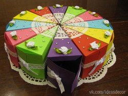Интересный подарок – торт с пожеланиями