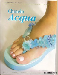 Декорируем обычные сланцы своими руками