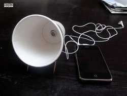 Колонки для похода из старых наушников