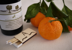 Мандариновая свеча