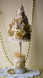 Мастер-класс Золотая ёлочка