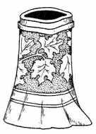 Ваза из дерева