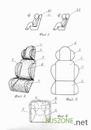 Детское надувное автомобильное кресло